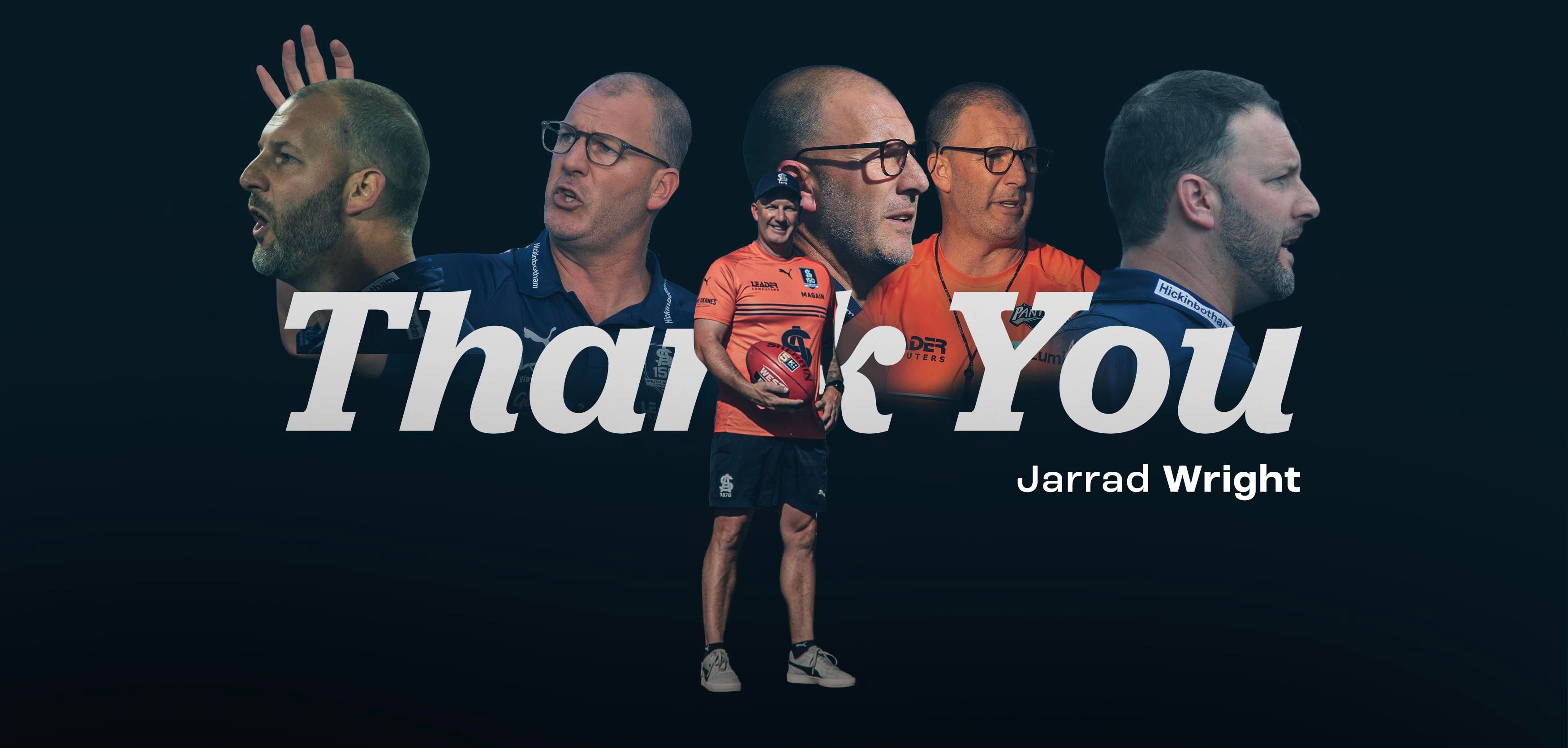 Thank You Jarrad Wright Thank You Jarrad Wright